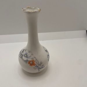 Vintage Vase Royal Stewart Tara Hall Fine Bone China Handmade In Galway Ireland